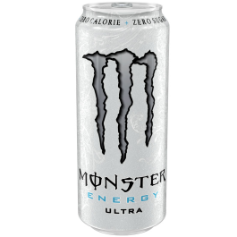 MONSTER CAN 16oz ZERO ULTRA WHT 24CT