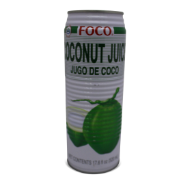 FOCO CAN 17.6oz (520ML) COCONUT JUICE