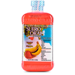 SUERO ORAL STRAW BANANA 8/1LITER