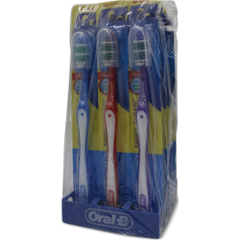 TOOTH BRUSH 12pk ORAL-B SHINY CLEAN