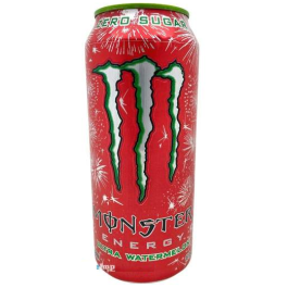 MONSTER CAN 16oz WATERMELON 24CT
