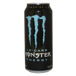 MONSTER CAN 16oz BLUE 24CT
