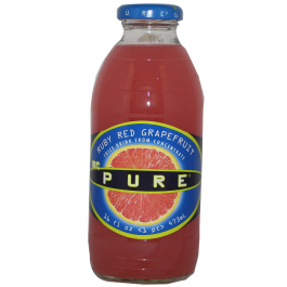 Mr. PURE BTL 16oz RED GRAPEFRUIT