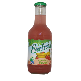 EVERFRESH BTL 24oz STRAWBERRY BANANA