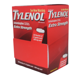 TYLENOL 50/2pk EXTRA STRENGTH