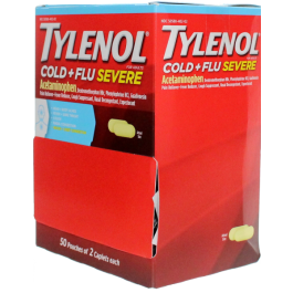TYLENOL 50/2pk COLD+FLU SEVERE