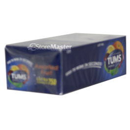 TUMS 12/12ct ASSORTED FRUIT