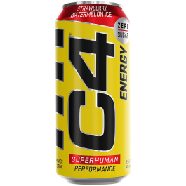 C4 CAN 16OZ STRBY WTRML 12CT