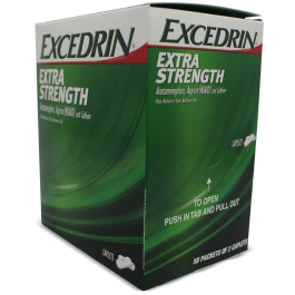 EXCEDRIN 50/2pk EX.ST