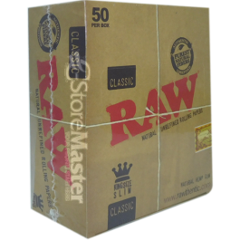 RAW ROLL PAPER KS 50ct SLIM CLASSIC