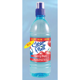 CLEAR FRUIT BTL 16.9oz CHERRY BLAST PP1.19