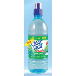 CLEAR FRUIT BTL 16.9oz CHERRY LIME PP1.19