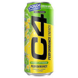 C4 CAN 16OZ JOLLY RANCHER GREEN APPLE 12CT