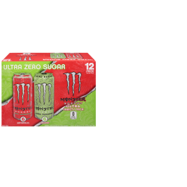 MONSTER CAN 16oz/2 FLVR VARIETY PACK ZERO SUGAR 12CT