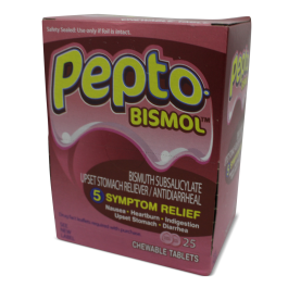 PEPTO-BISMOL 25ct CHEW TAB
