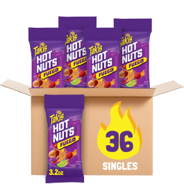 TAKIS HOT NUTS 3.2oz/36ct
