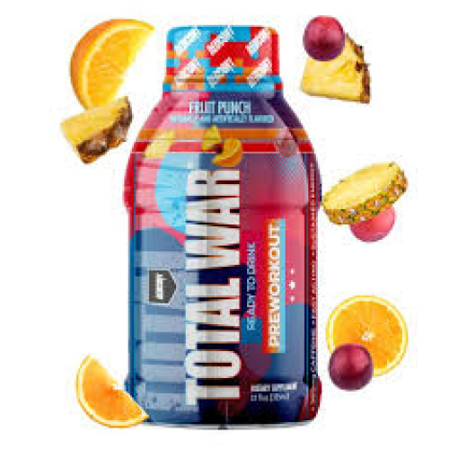 TOTAL WAR PREWORKOUT FRUIT PUNCH 12/12OZ