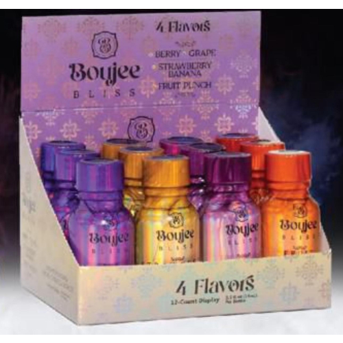 BOUJEE BLISS SHOT 15ML/12CT ASSORTED