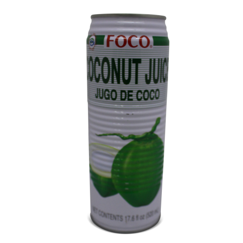 FOCO CAN 17.6oz (520ML) COCONUT JUICE