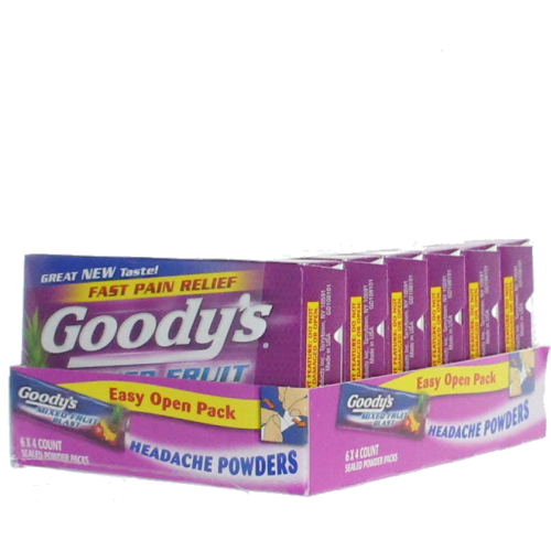 GOODYS 6/4ct MIXED FRUIT BLAST
