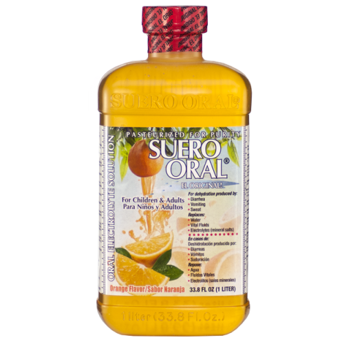 SUERO ORAL ORANGE 8/1LITER