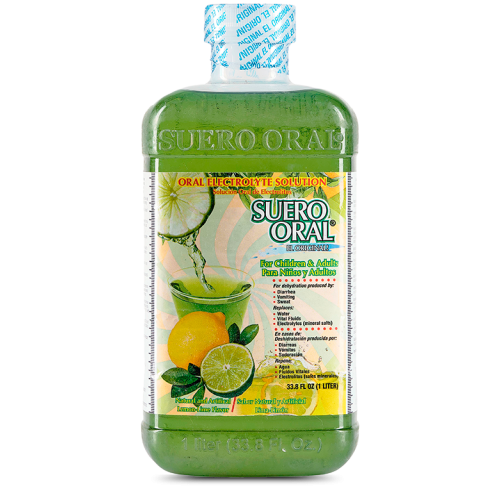 SUERO ORAL LIME LEMON 8/1LITER