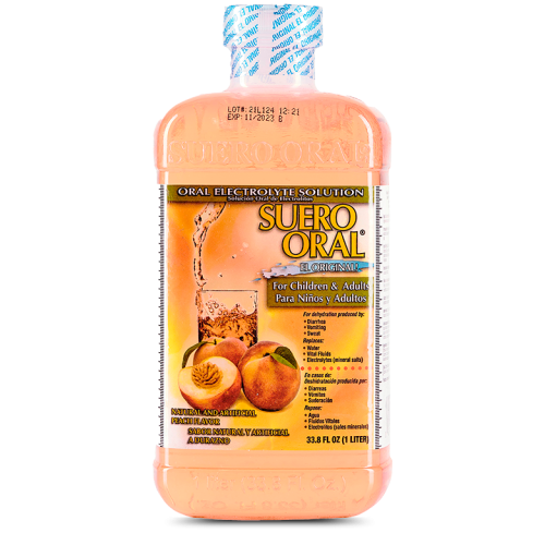 SUERO ORAL PEACH 8/1LITER