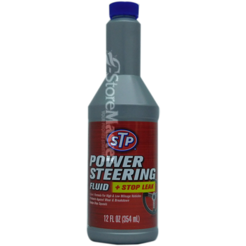 STP POWER STEERING FLUID + STOP LEAK 6ct
