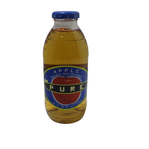 Mr. PURE BTL 16oz RED APPLE