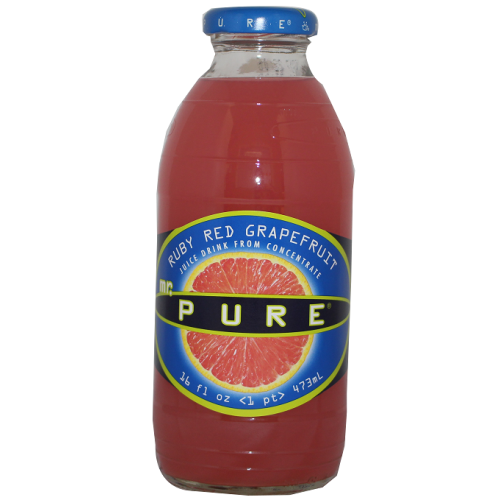 Mr. PURE BTL 16oz RED GRAPEFRUIT
