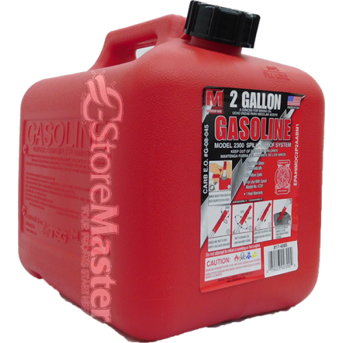 GAS CAN 2 GAL 6ct