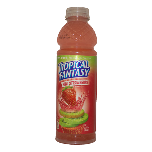 TROPICAL FANTASY BTL 22.5oz KIWI STRAWBERRY