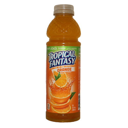 TROPICAL FANTASY BTL 22.5oz ORANGE