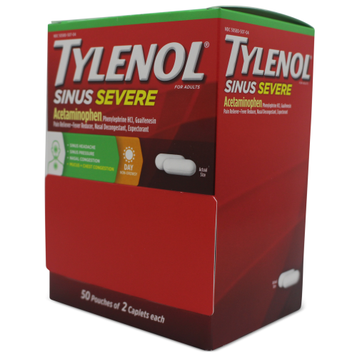 TYLENOL 50/2pk SINUS SEVERE