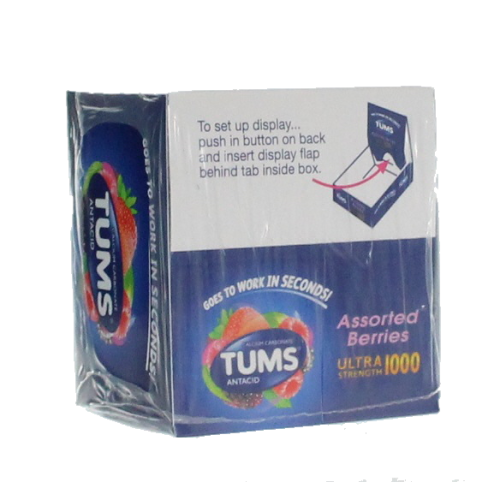 TUMS 12/12ct ASSORTED ULTRA BERRY