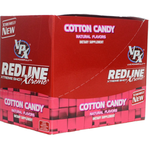 REDLINE 6/3oz SHOT COTTON CANDY