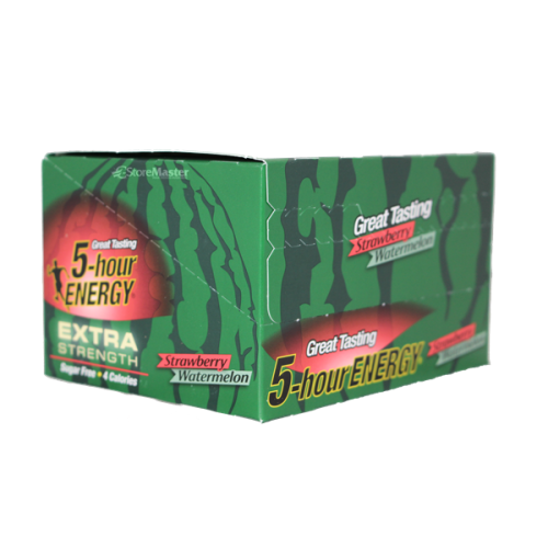 5 HOUR 12/2oz EXTRA STRAW WM