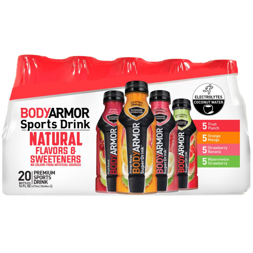 BODYARMOR SPORTS DRINK VARIETY PACK 16OZ/20PK