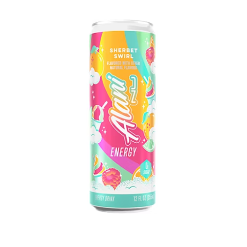 ALANI ENERGY DRINK SHERBET SWIRL 12oz/24PK 