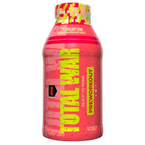 TOTAL WAR PREWORKOUT STRAWBERRY KIWI 12/12OZ