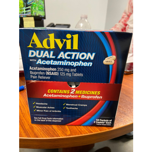ADVIL DUAL ACTION IBU=ACETA 50/2